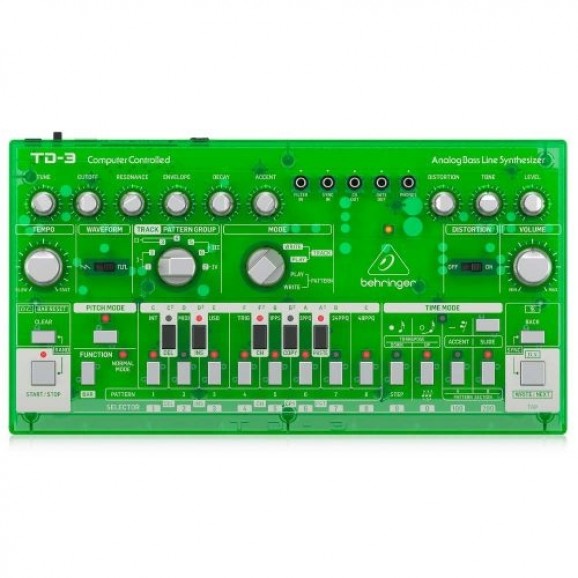 Behringer TD-3 Bass Line Synth - Lime Green