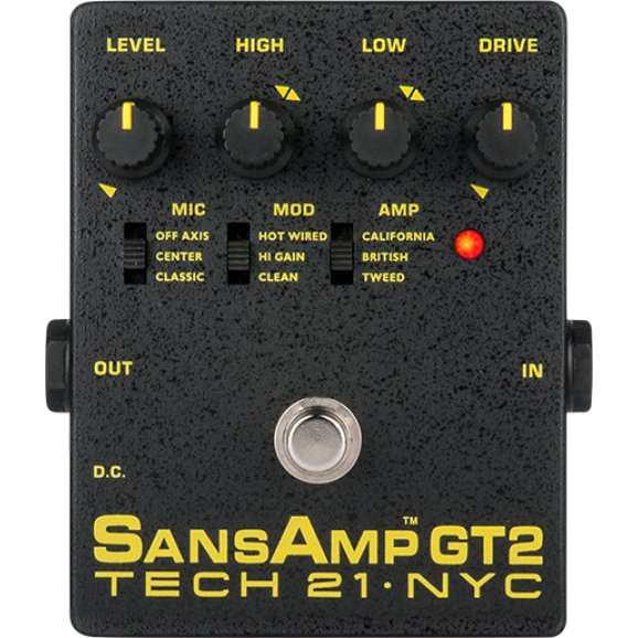 Tech 21 GT2 SansAmp Guitar Amp Simulator