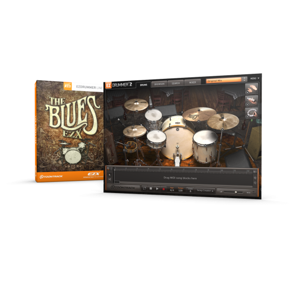 Toontrack The Blues EZX EZdrummer Expansion