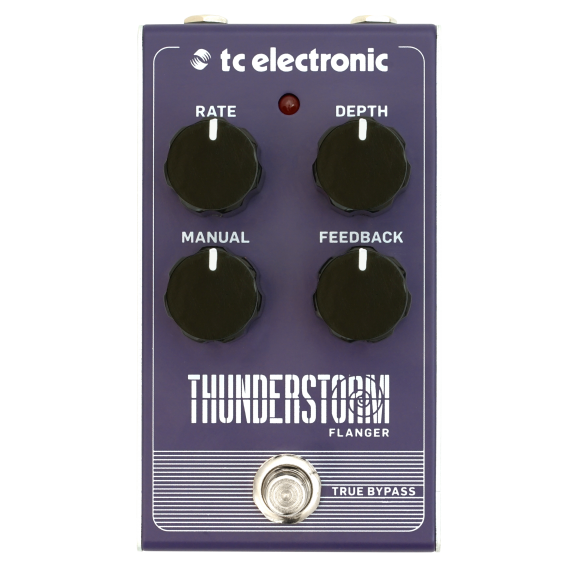 TC Electronic Thunderstorm Flanger Effects Pedal