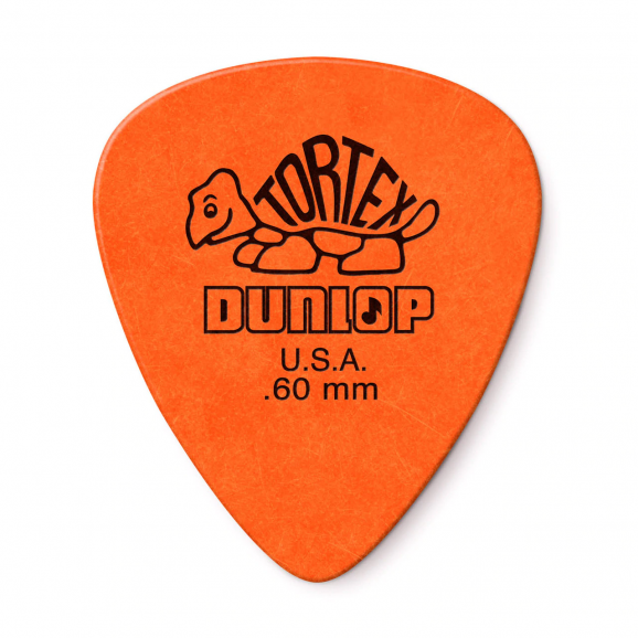Dunlop Tortex .60mm Picks - Pack of 6
