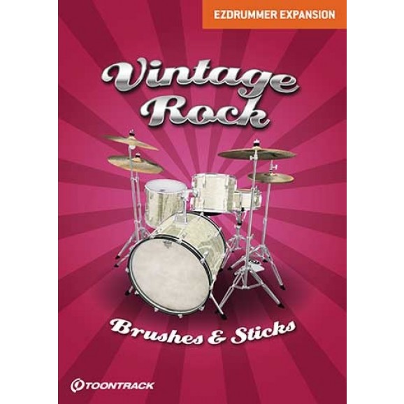 Toontrack  Vintage Rock EZX - expansion pack for EZdrummer - 50% off - 1 only