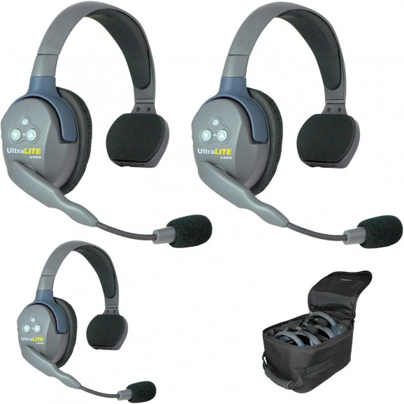 Eartech Communications Headset 3 Pack Set