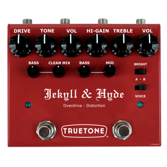 Truetone Jekyll and Hyde V3 Overdrive Distortion Pedal