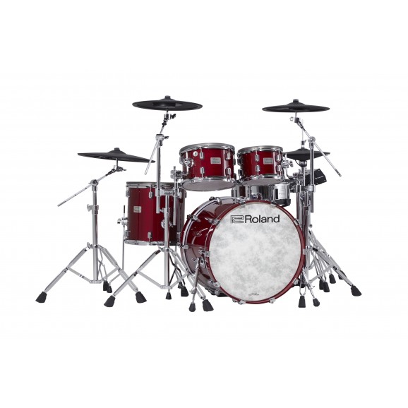 Roland VAD706 V Drums Acoustic Design Drum Kit in Gloss Cherry 