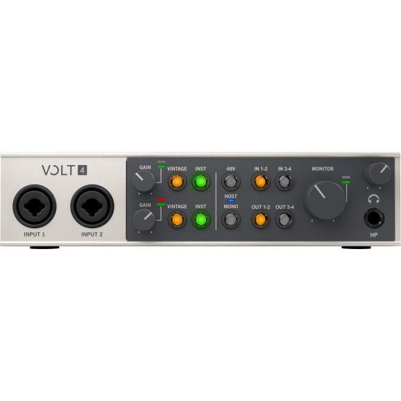 Universal Audio Volt 4 - 4In/4Out USB2 Audio Interface