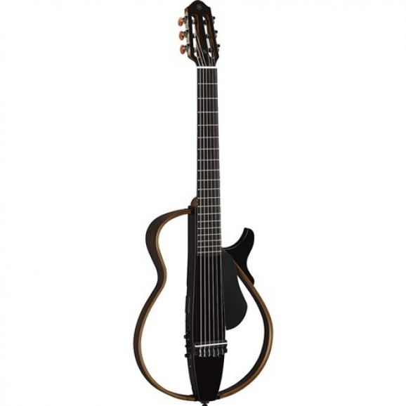 Yamaha SLG200NTBL Nylon String Silent Guitar in Black