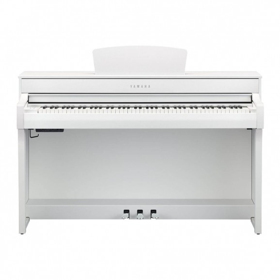 Yamaha Clavinova CLP735 Digital Piano With Bench in White 