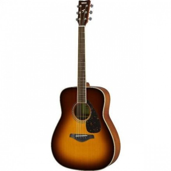 Yamaha FG820 Acoustic Guitar in Brown Sunburst