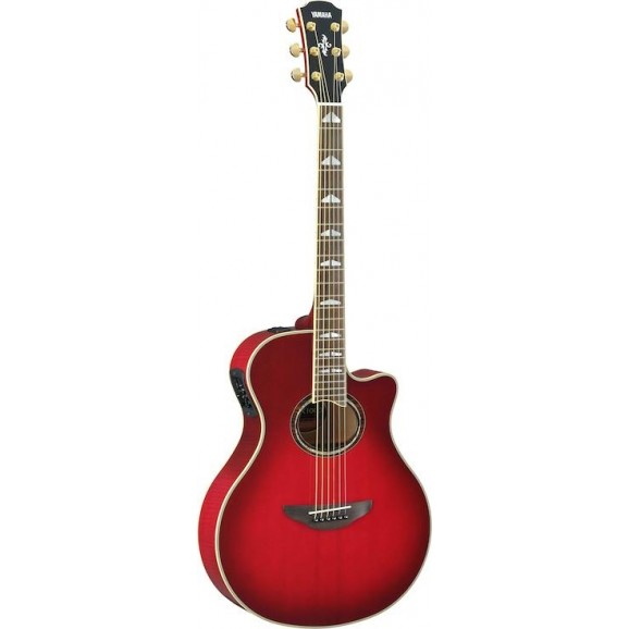 Yamaha APX1000 Crimson Red Burst Electric-Acoustic Guitar