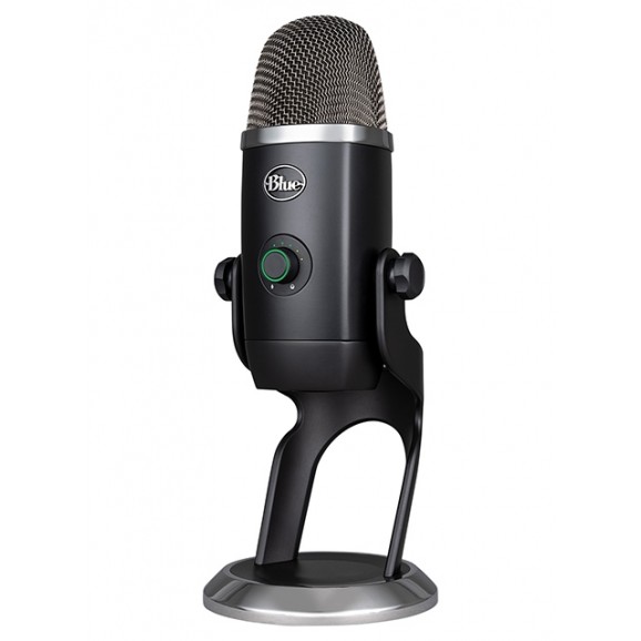 Blue Yeti X USB Microphone for Gaming Streaming and Podcasting Black