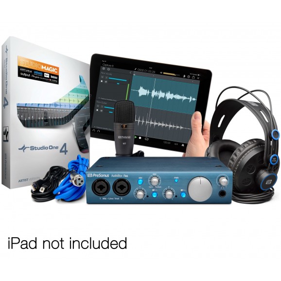 PreSonus Audiobox iTwo Studio Recording Pack