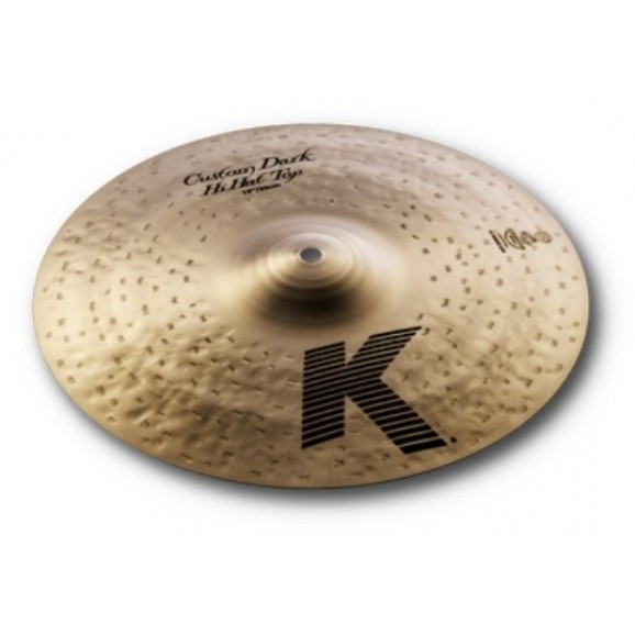 Zildjian K0941 13" K Custom Dark Hihat Cymbal - Top