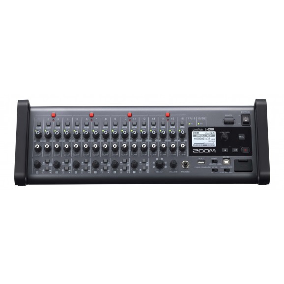 Zoom Livetrak L20R 20-Channel Digital Mixer / Recorder