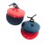 CPK Finger Castanets - Wooden. Red and Blue. Pair.