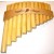 Schwarz Roumaines 12 Note "C" Curved Bamboo Panpipe / Panflute