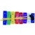 Mano Percussion 8 Note Glockenspiel  Coloured notes