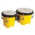 Mano Percussion 4.5" & 5" Mini Plastic Bongos Yellow