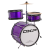 DXP 3pce Junior Drum Kit 3 in Metallic Purple  