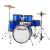 DXP TXJ7 5 Piece Deluxe Junior Drum Kit Pack in Metallic Blue