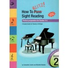 How To Blitz Sight Reading Book 2 -  Samantha Coates   (Piano)  - BlitzBooks Publications. Softcover Book