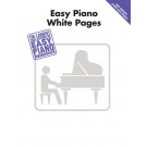 Easy Piano White Pages -  Various   (Piano)  - Hal Leonard. Softcover Book