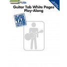 Guitar Tab White Pages - Play-Along -     (Guitar) Guitar Recorded Version - Hal Leonard. Softcover/CD Book