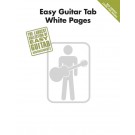 Easy Guitar Tab White Pages -    Various (Guitar)  - Hal Leonard. Softcover Book