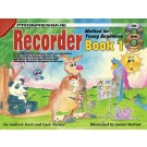 Progressive Recorder Book 1 for Young Beginners Book/CD/DVD