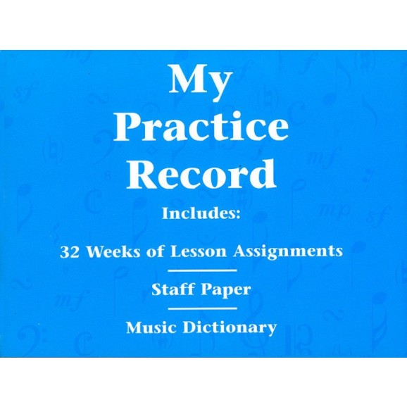 My Practice Record - Various    (Piano) HLSPL - Hal Leonard. Softcover Book