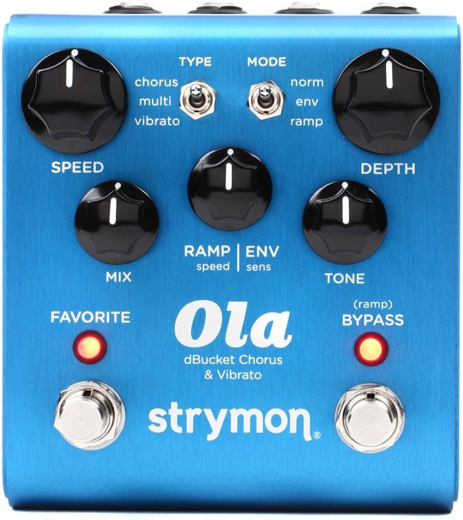 Strymon Strymon Ola dBucket Chorus and Vibrato Pedal | Australias